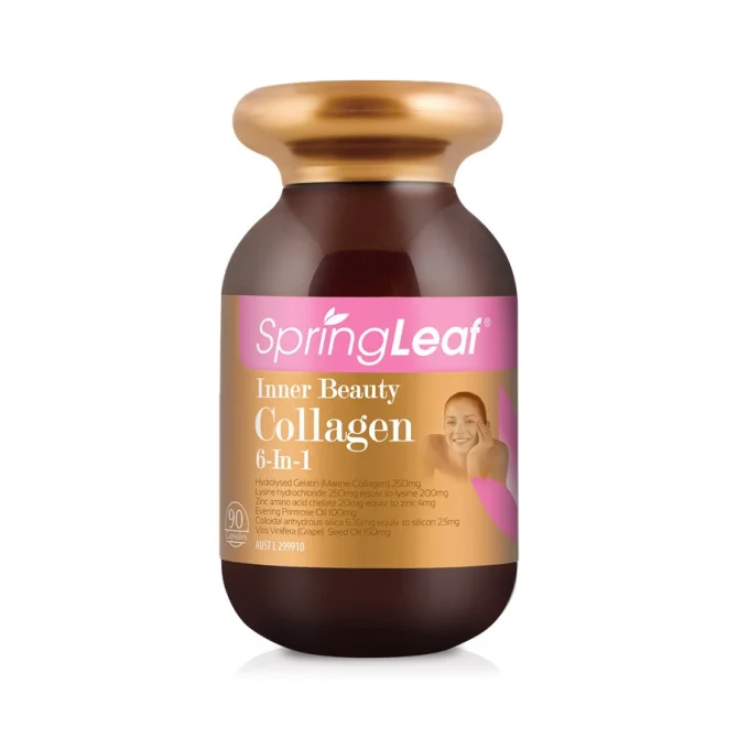 SpringLeaf Inner Beauty Collagen 6 in 1 (180 Capsules)