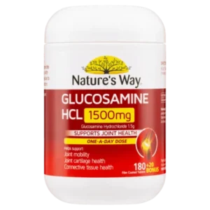 Nature’s Way Glucosamine HCL 1500mg 200 Film Coated Tablets