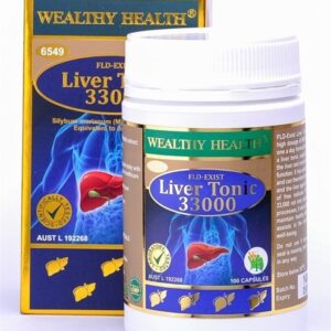 Wealthy health liver detox 100TABLETS(33000mg)