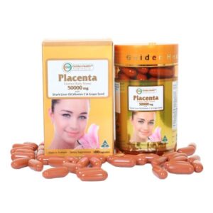 Golden Health Placenta 50000mg (100 CAPSULES)