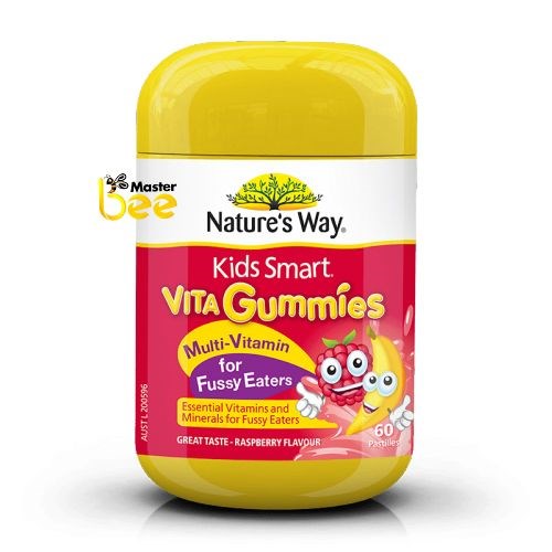 Nature's Way Kids Smart Vita Gummies Fussy Eaters 60 Pastilles
