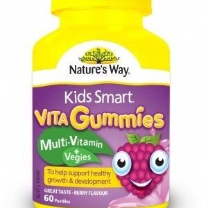 Nature's Way Kids Smart Vita Gummies Multi-Vitamin+ 60 Pastilles