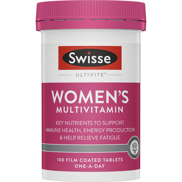 Swisse Ultivite Women's Multivitamin With Key Nutrients | 100 pack