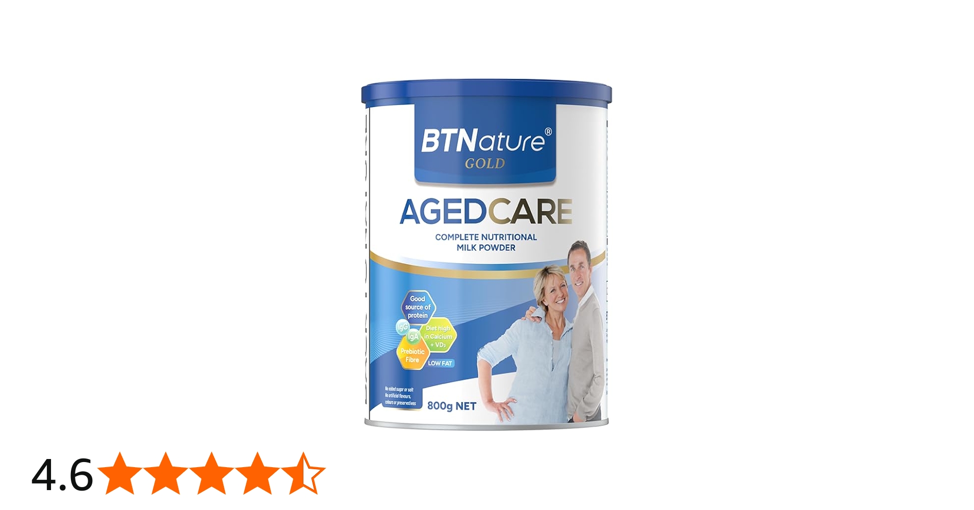 BTNature Gold Agedcare Complete Nutritional Milk Powder 800g