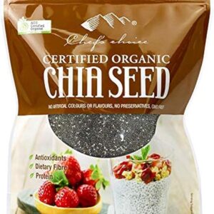 Chef's Choice Organic Black Chia Seeds 1 kg