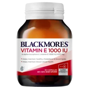 Blackmores Vitamin E 1000IU 30 Capsules