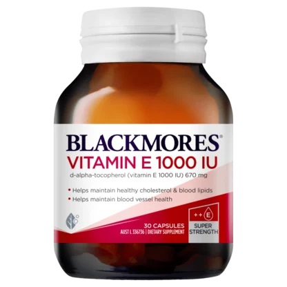 Blackmores Vitamin E 1000IU 30 Capsules