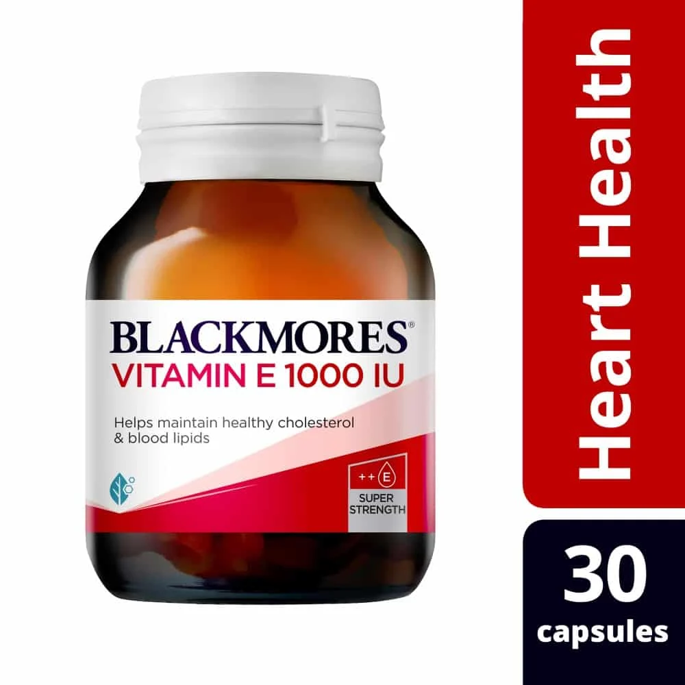 Blackmores Vitamin E 1000IU 30 Capsules - Image 2