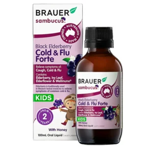 Brauer Sambucus Cold & Flu Forte For Kids - 100mL