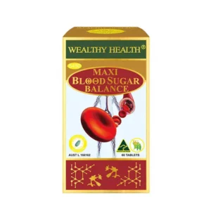 Wealthy Health Maxi Blood Sugar Balance 60tabs