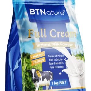 BTNature Full Cream Bags Instant Milk Powder 1Kg