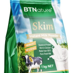 BTNature Skim Instant Milk Powder Bag 1Kg