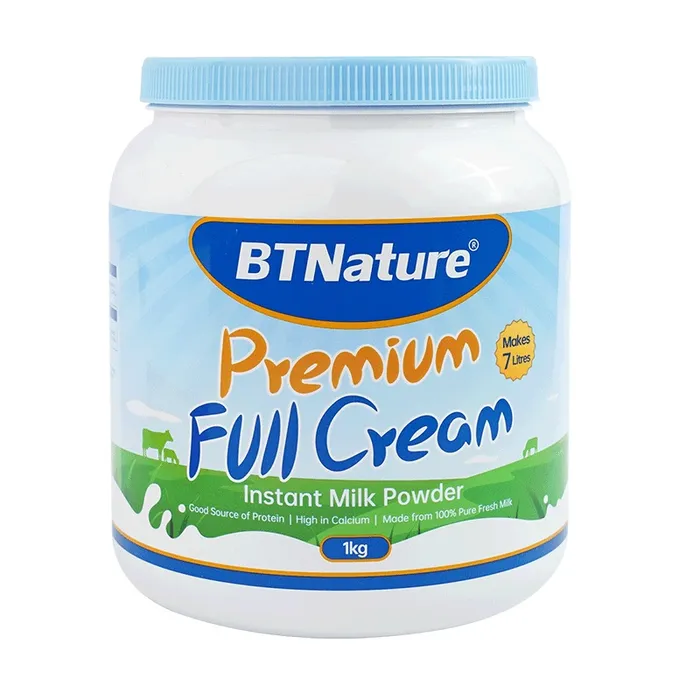 BTNature Premium Full Cream Instant Milk Powder 1kg