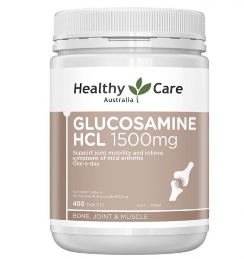 Healthy Care Glucosamine 1500mg 400 Tablets