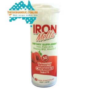 Iron Melts - 50 Chewable Tablets