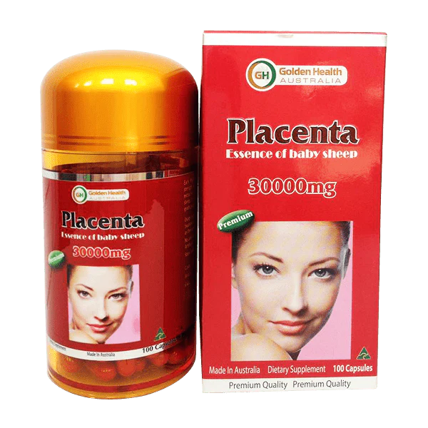 GOLDEN HEALTH PLACENTA ESSENCE OF BABY SHEEL 3000MG 100CAPS