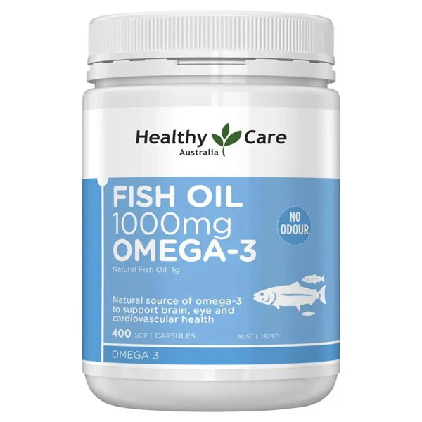 Healthy Care Fish Oil 1000mg 400 Capsules
