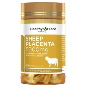 Healthy Care Sheep Placenta 5000mg 100 Capsules