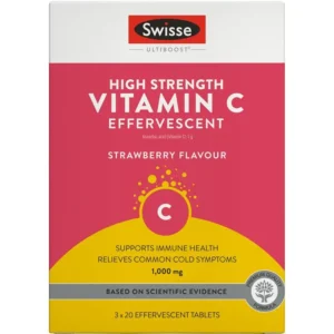 Swisse Vitamin C 60 Effervescent Tablets