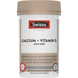 Swisse Calcium + Vitamin D 300 Mini Tablets