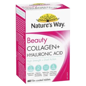 Nature's Way Beauty Collagen + Hyaluronic Acid 60 Capsules