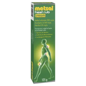 Metsal heat rub cream 125g