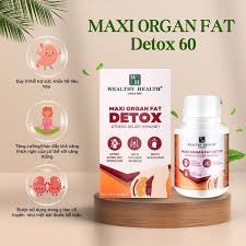 Wealthy Health-Maxi Organ Fat Detox Stress Relief Immune+ 60 Tablets
