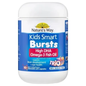 Nature's Way Kids Smart Omega 3 Fish Oil Trio 180 Capsules