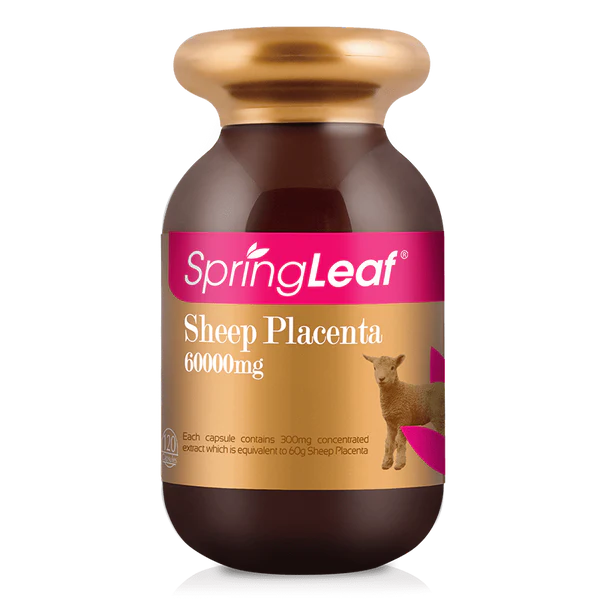 Spring Leaf Sheep Placenta 60000mg 120 Capsules