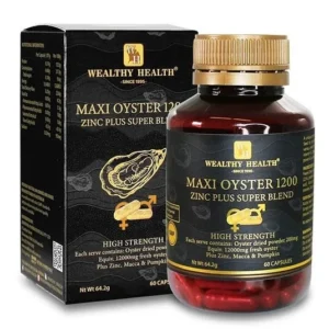 Wealthy Health Maxi Oyster 1200mg 60cap