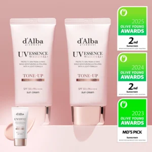 d'Alba [PINK CORRECTING] Waterfull Tone-Up Sun Cream Duo Set (Duo Set)