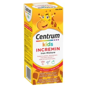 Centrum Kids Incremin Iron Mixture Cherry Flavour 200ml
