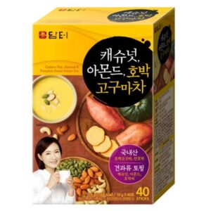 CASHEW NUT, ALMOND, PUMPKIN SWEET POPATO TEA ( 40stick x 18g)