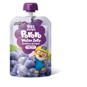 [Paldo] Pororo Water Jelly Grape 120ml