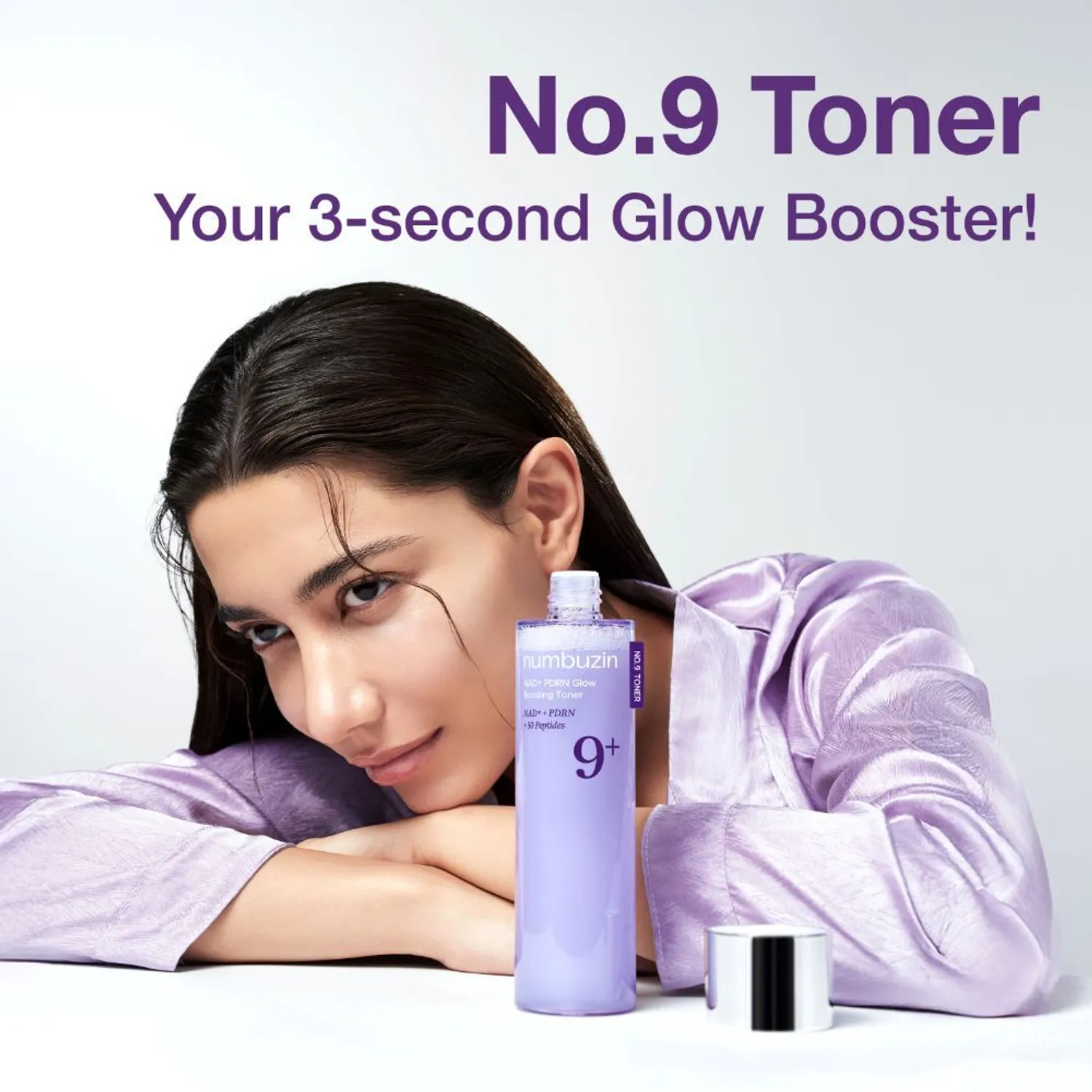 numbuzin No.9 NAD PDRN Glow Boosting Toner 150ml - Image 2