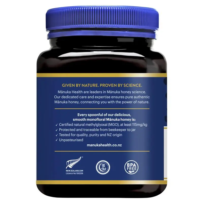 Manuka Health MGO115+ UMF6 Manuka Honey 1kg (NOT For sale in WA) - Image 3