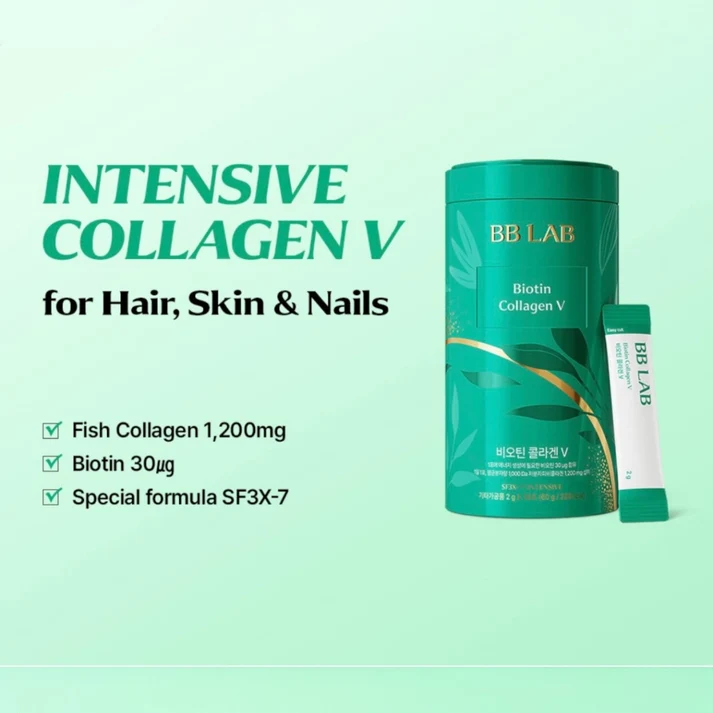 BB LAB Intensive Biotin Collagen V 30 Sticks (2 g each) - Image 2