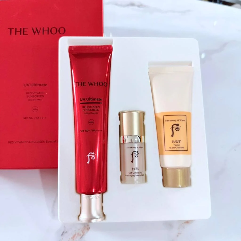 THE WHOO UV Ultimate Red Vitamin Sunscreen Special Set e - Image 2